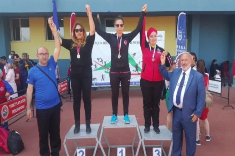 Nilüfer Belediyesi GESK'ten 37 madalya ve bir Türkiye rekoru