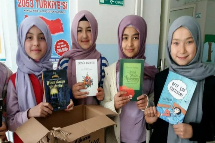 Bursa'dan Şanlıurfa'ya kitap yardımı