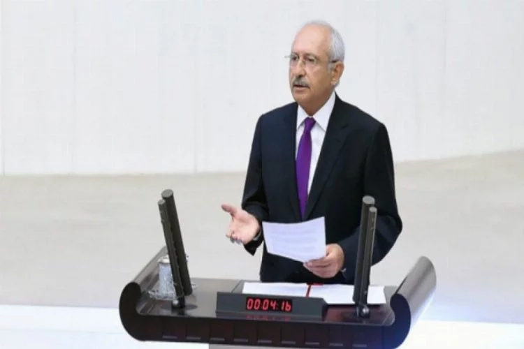 Kılıçdaroğlu'nun sözlerinin ardından mecliste tansiyon yükseldi