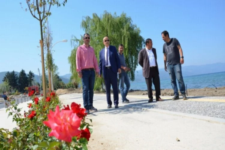 Bursa'da o sahil botanik bahçesini andıracak