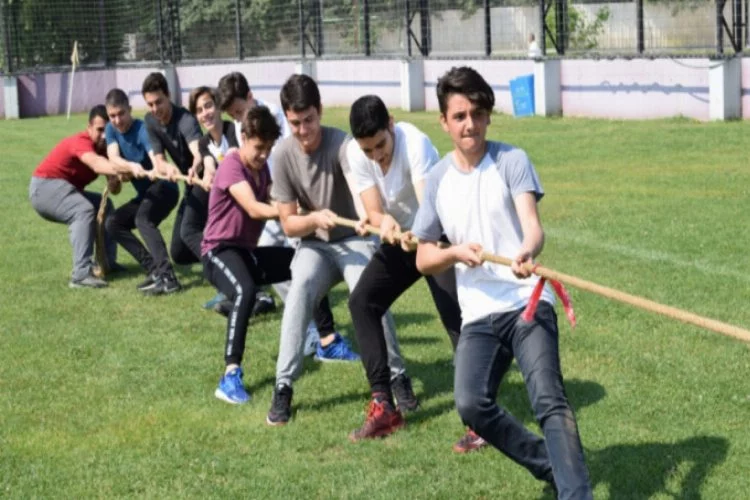 Geleneksel oyunlar Bursa'da yaşatıldı