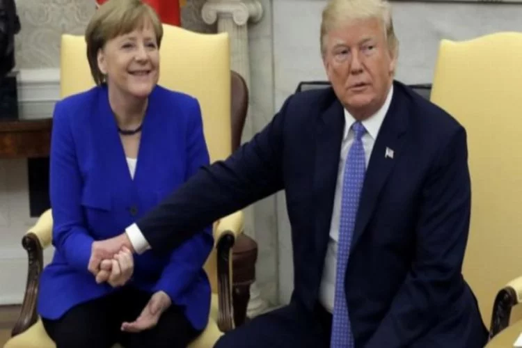 ABD Başkanı Trump, Merkel ile görüştü
