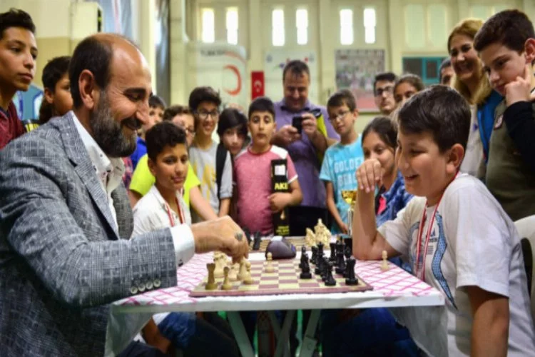 Bursa'da satranç heyecanı