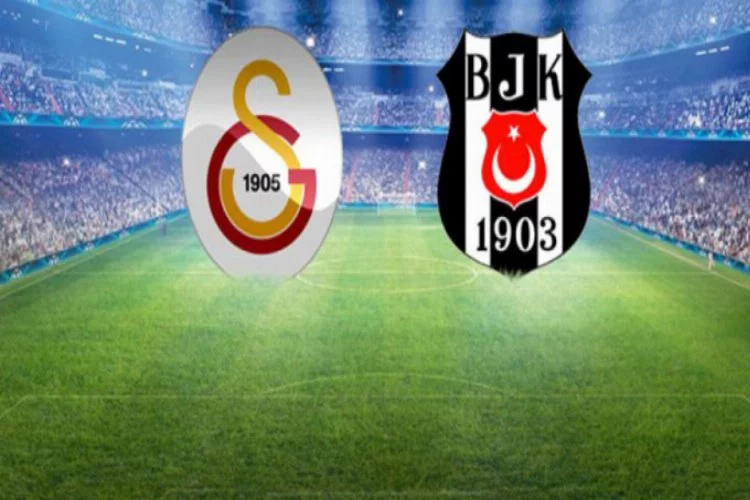 Galatasaray-Beşiktaş karşılaşmasında ilk 11'ler belli oldu