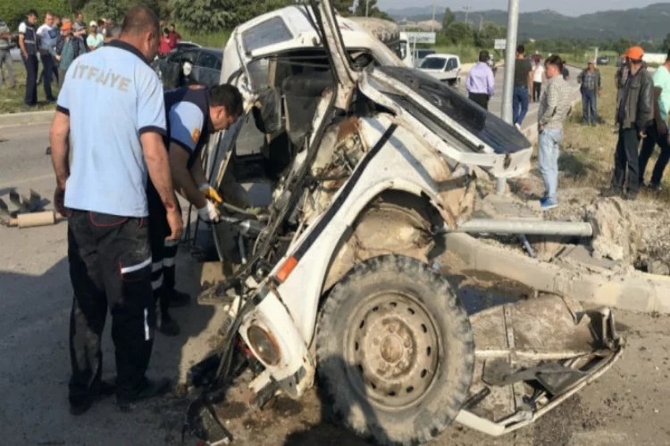 Feci kazada 1 kişi öldü, 4 kişide yaralandı