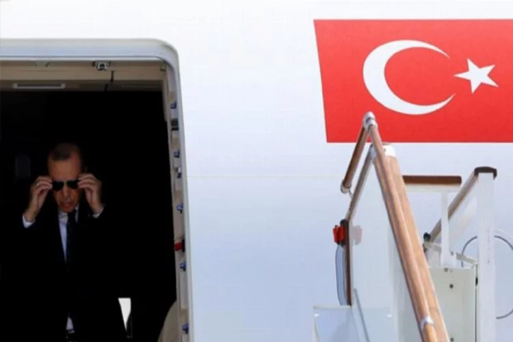 Erdoğan Güney Kore'ye uçtu