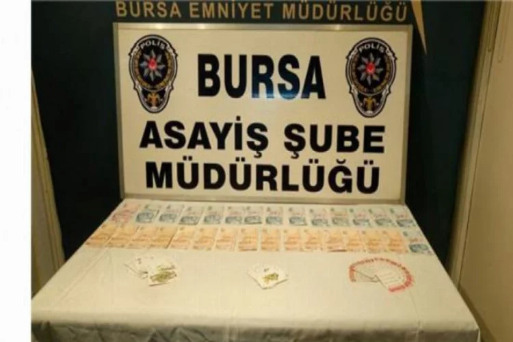 Bursa'da iki iş yerine kumar operasyonu