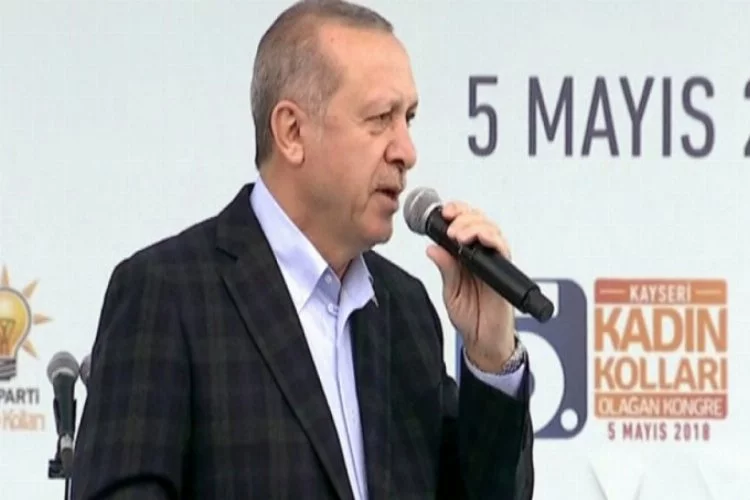 Erdoğan'dan Muharrem İnce'nin adaylığına ilişkin ilk yorum
