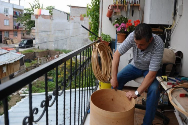 Bursa'da Ramazan davullarını böyle yapıyor