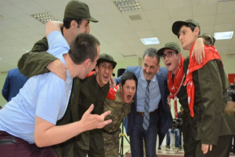 Bursa'da en özel asker uğurlaması