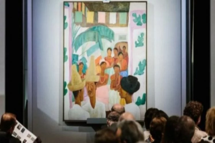 Bu tablo Frida Kahlo'nun rekorunu kırdı!