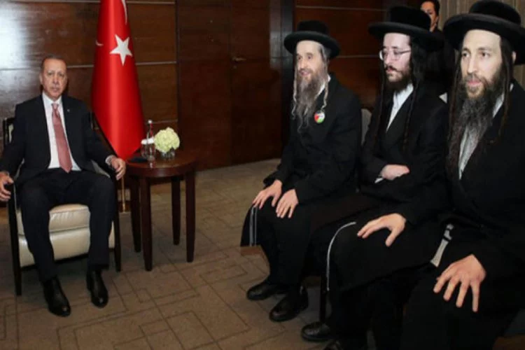 Cumhurbaşkanı Erdoğan Musevi Cemaati üyelerini kabul etti