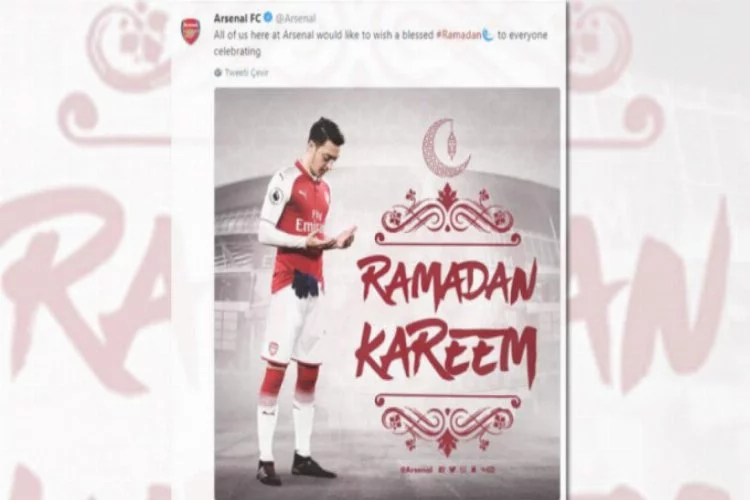 Arsenal'den Ramazan mesajı