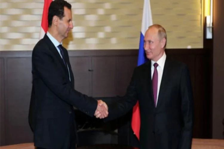 Putin ve Esad Soçi'de bir araya geldi