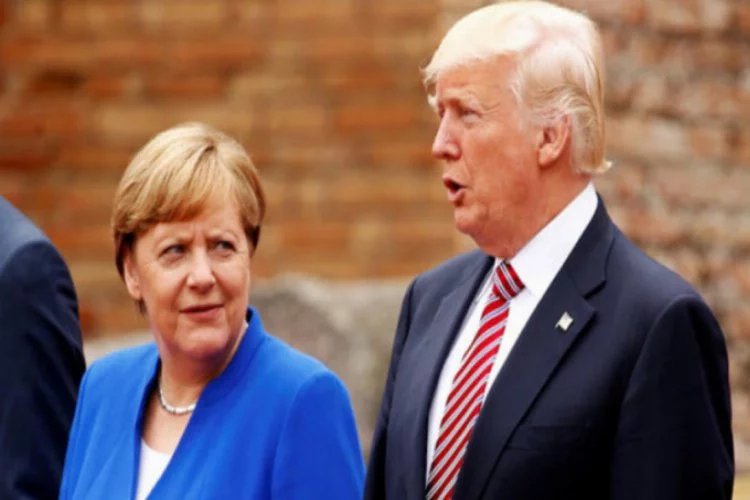 Flaş iddia: Trump o konuda Merkel'e baskı yapıyor