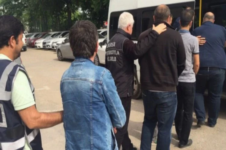 Bursa'da uyuşturucu operasyonu: Çok sayıda gözaltı