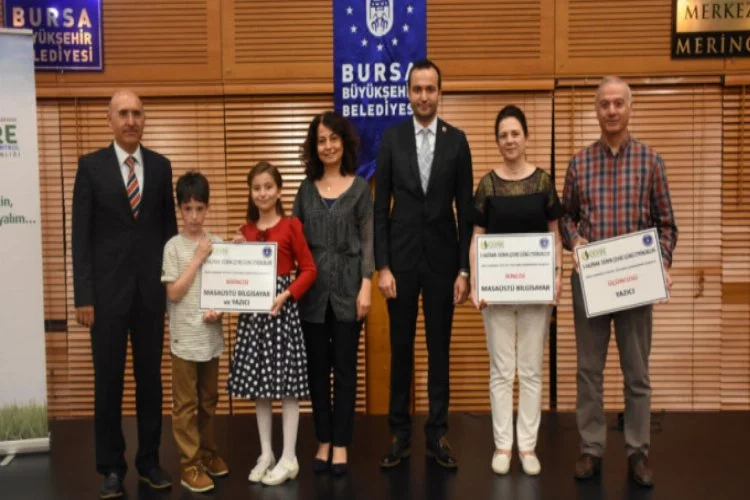 Bursa'da çevreci okullara ödül