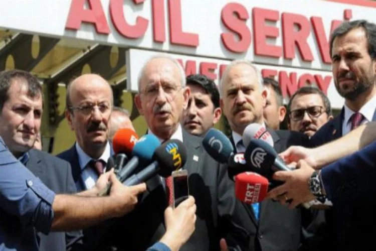 Kılıçdaroğlu'dan kavgada yaralanan Saadet Partililere ziyaret