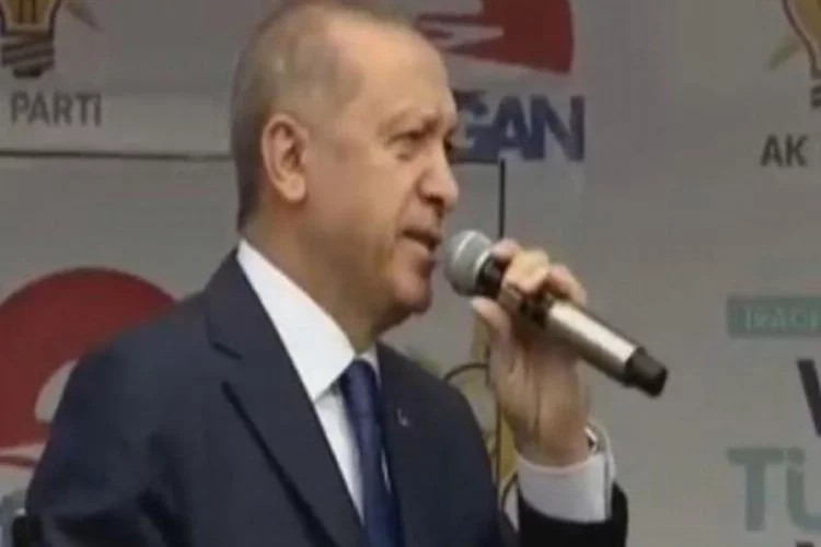 Erdoğan mitingde İnce'nin konuşmalarını dinletti!