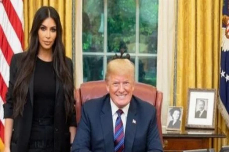 Kim Kardashian Trump ile görüştü, müebbet mahkumu için af istedi