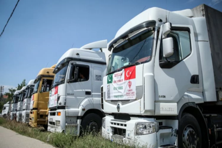 Bursa'dan sınır ötesine ramazan yardımı