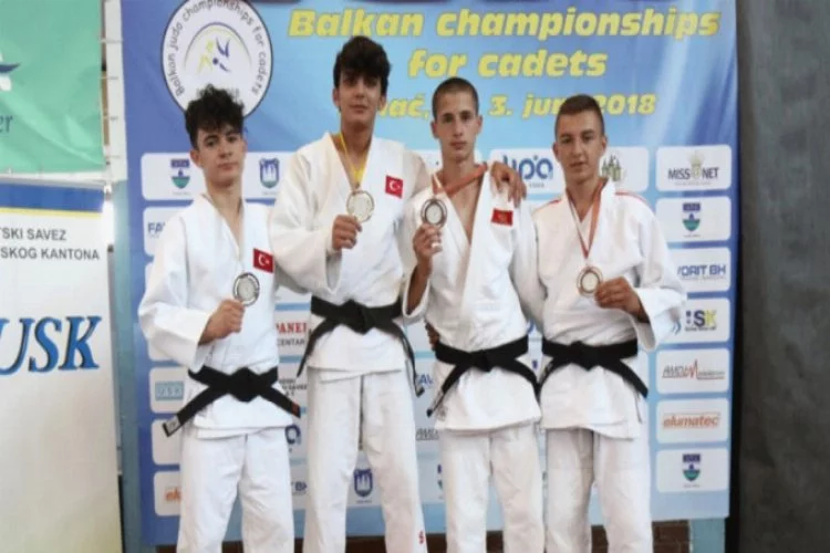Osmangazili judocu Balkan şampiyonu oldu