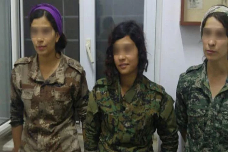 3 kadın terörist teslim oldu