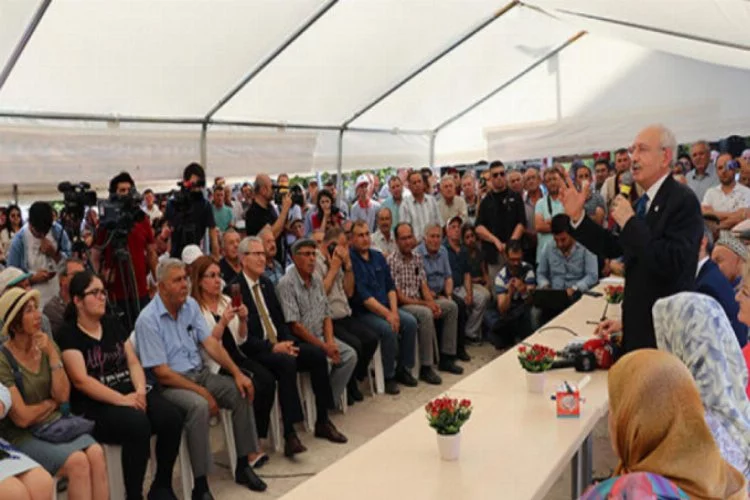 Kılıçdaroğlu: Çiftçinin bankalara olan faiz borcunu sileceğiz