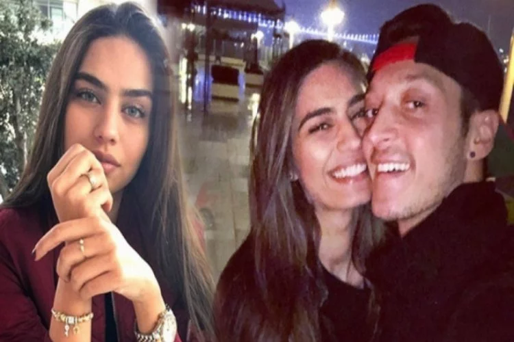 Amine Gülşe sevgilisi Mesut Özil'e ilan-ı aşk etti