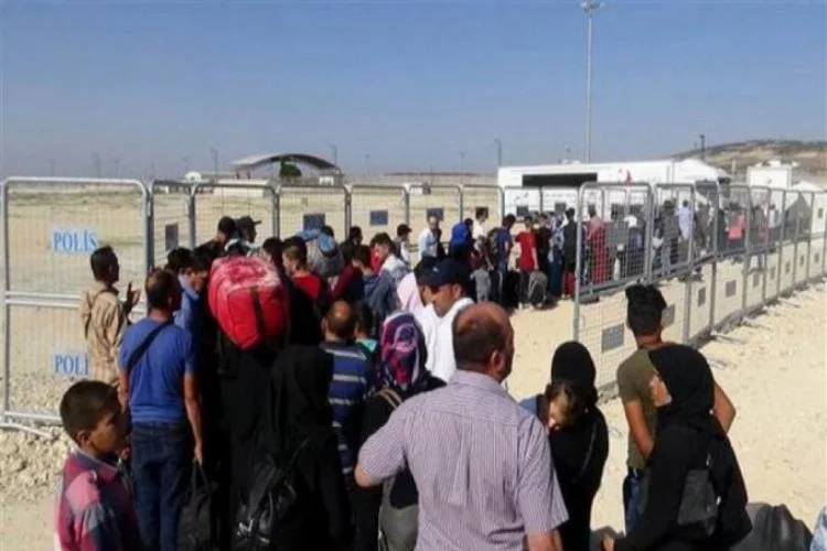 Ülkesine giden Suriyelilerin sayısı 40 bini aştı