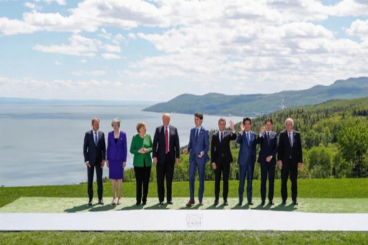 Trump G7 zirvesini böldü!