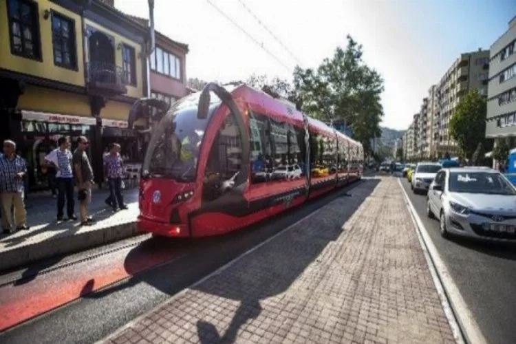 Bursa'da tramvay seferleri duracak!