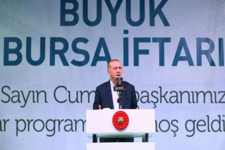 Cumhurbaşkanı Erdoğan'dan Bursa'da yerli otomobil mesajı