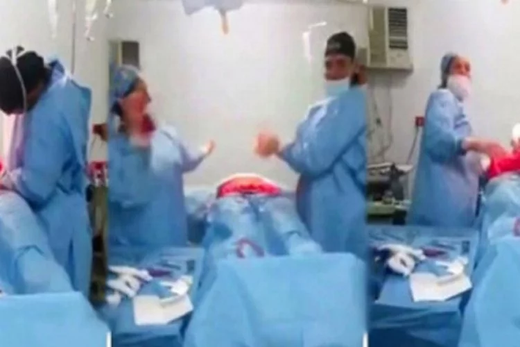 Hastanede dans skandalında karar verildi