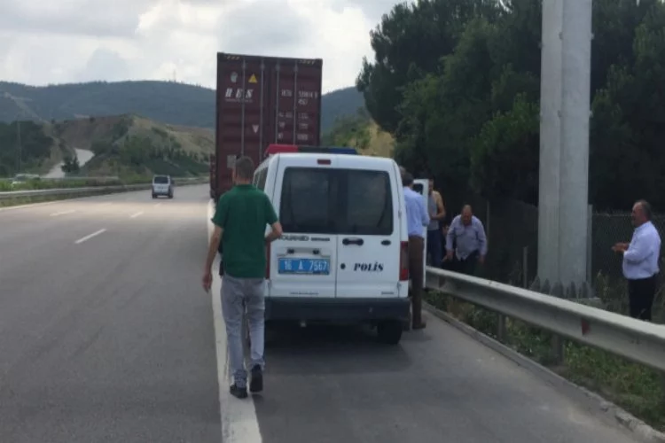 Bursa'da TIR şoförünün hazin sonu