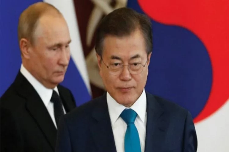 Putin, Güney Kore lideri Moon ile görüştü