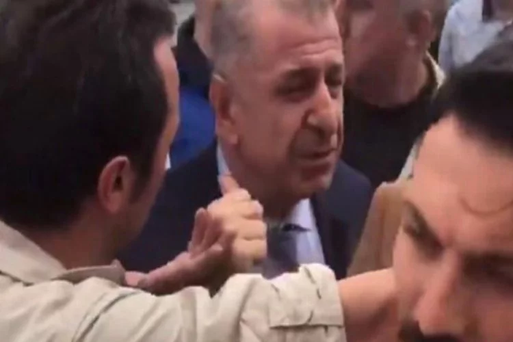 Ümit Özdağ'ın bulunduğu okulda kavga çıktı