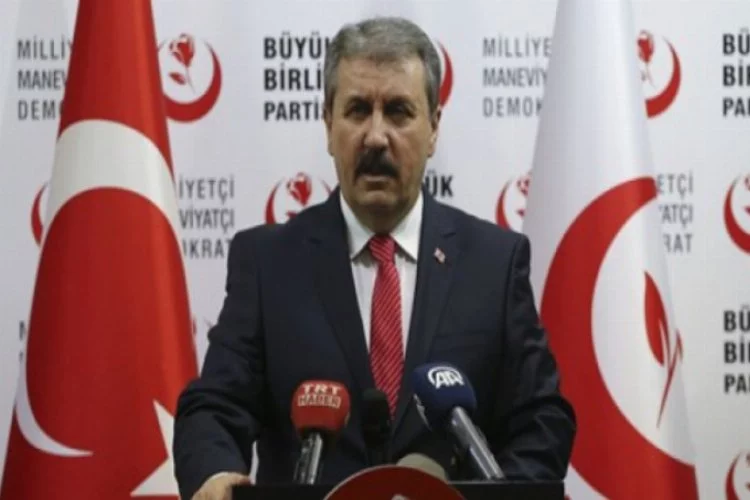 BBP Başkanı Destici'den flaş bedelli askerlik açıklaması