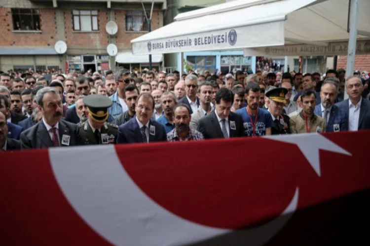 Bursa'da binler şehidini ölümsüzlüğe uğurladı