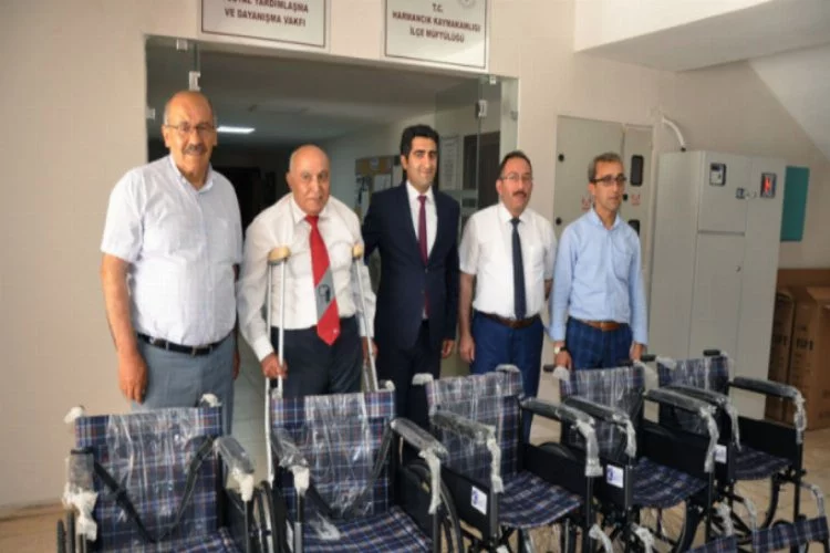 Bursa'da engelli hayırseverden örnek davranış