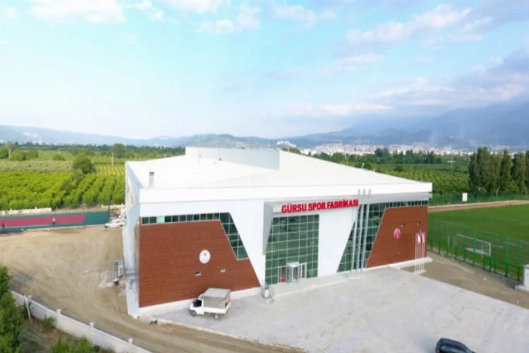 Bursa'nın spor fabrikası üretime başladı