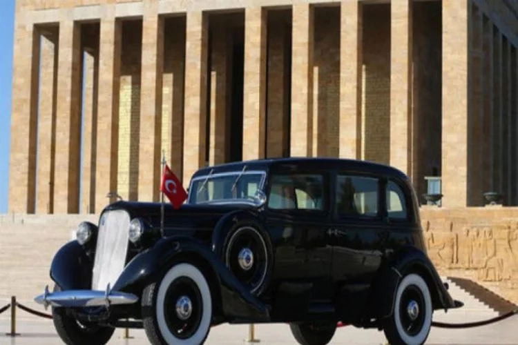 Atatürk'ün otomobili restore edildi