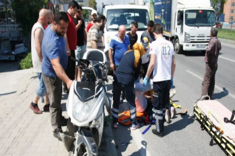 Bursa'da korkutan kaza