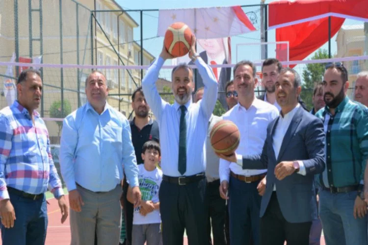 Bursa'da Necmettin Rama Spor Tesisi açıldı
