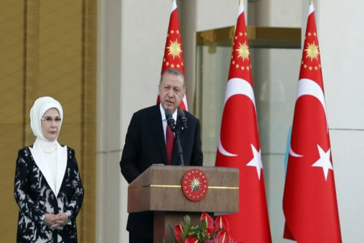 Cumhurbaşkanı Erdoğan'dan yeni sisteme geçiş sonrası ilk konuşma