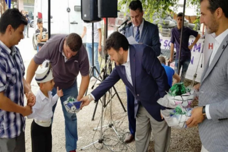 Makedonya'da Osmangazi katkılı toplu sünnet şöleni
