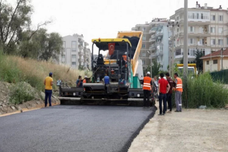 Mudanya'da asfalt yenileme seferberliği