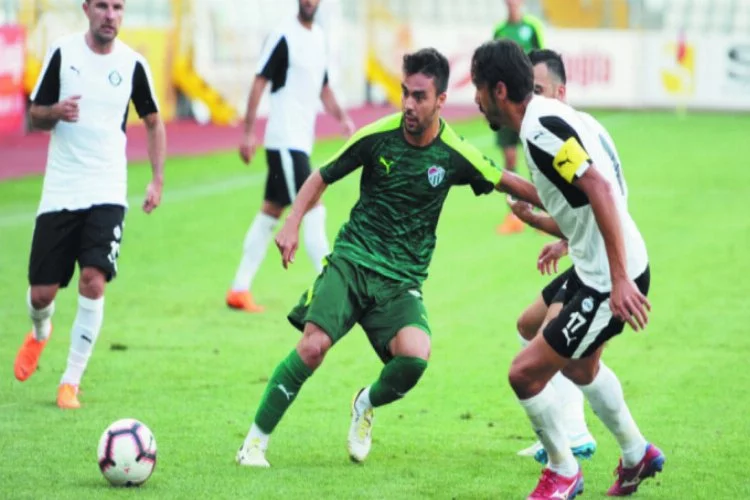 Bursaspor hazırlık maçında Altay'la karşılaştı!