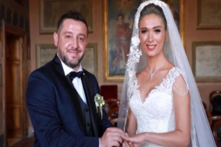 Nihat Kahveci ve Fulya Sever evlendi