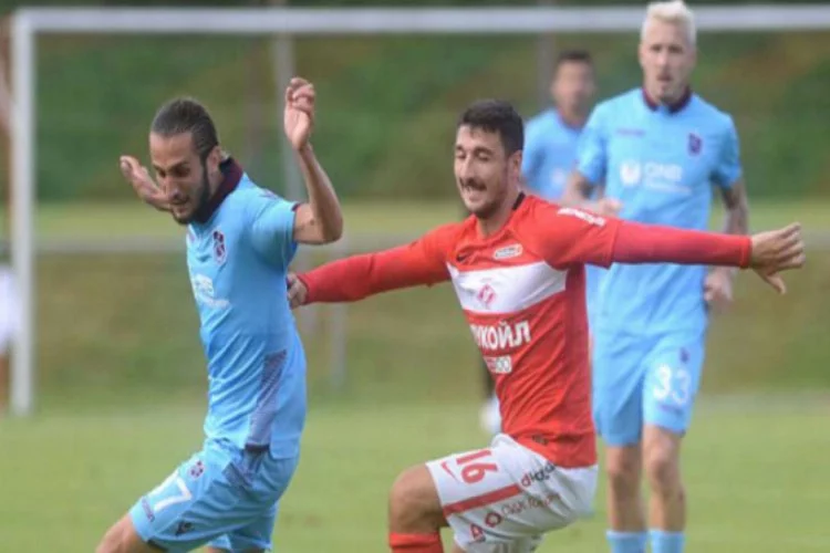 Trabzonspor hazırlık maçında 4-1 mağlup oldu